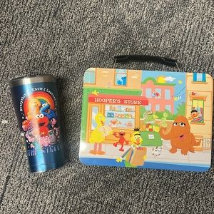Sesame Street Stainless Steel Tumbler and Lunchbox